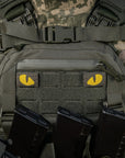 Patch Tigeraugen Laserschnitt (Paar)