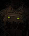 Patch Tigeraugen Laserschnitt (Paar)