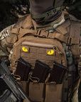 Patch Tigeraugen Laserschnitt (Paar)