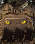 Patch Tigeraugen Laserschnitt (Paar)