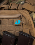 Patch Tigeraugen Laserschnitt (Paar)