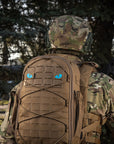 Patch Tigeraugen Laserschnitt (Paar)