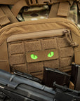 Patch Cat Eyes Laser Cut