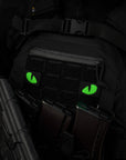 Patch Tigeraugen Laserschnitt (Paar)