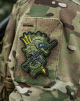 Aufnäher Seepferdchen (PVC)