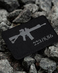 Patch AR-15 223/5,56 Laser Cut