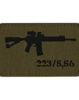 Patch AR-15 223/5,56 Laser Cut