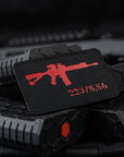 Patch AR-15 223/5,56 Laser Cut