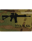Patch AR-15 223/5,56 Laser Cut