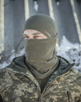 Anatomic Tube Scarf With a Drawstring Polartec