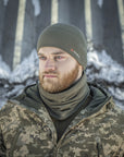 Anatomic Tube Scarf With a Drawstring Polartec