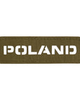 Patch Poland end-to-end 25x80 Laser Cut