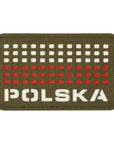Patch Polska (with flag) 50x80 Laser Cut