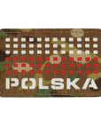 Patch Polska (with flag) 50x80 Laser Cut