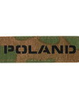 Patch Poland 25x80 Laser Cut