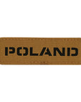 Patch Poland 25x80 Laser Cut