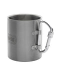 Thermobecher Mit Karabiner Aus Edelstahl