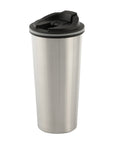 THERMOBECHER MIT VENTIL 450 ML EDELSTAHL