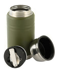 Stainless 750 ml Thermos with folding spoon