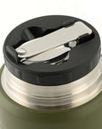 Stainless 750 ml Thermos with folding spoon
