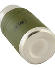 Stainless 750 ml Thermos with folding spoon