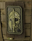 Tactical Morale Patches Hook and Loop Display Board Molle 80x135