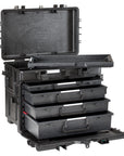 Explorer Cases 5140 Trolley Black with Empty Drawers