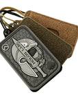 M-Tac Tactical Badge Holder Hook Surface Hanging ID Card Case