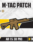 Patch AR-15 3D PVC