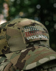 Patch Poland (with flag) 50x80 Laser Cut