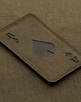 Patch Pik-Ass Laserschnitt