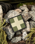 Aufnäher Medic Cross Square PVC