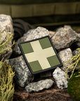 Aufnäher Medic Cross Square PVC