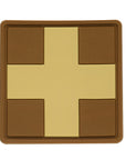 Aufnäher Medic Cross Square PVC