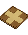Aufnäher Medic Cross Square PVC