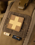 Aufnäher Medic Cross Square PVC