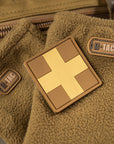 Aufnäher Medic Cross Square PVC