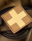 Aufnäher Medic Cross Square PVC