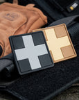 Aufnäher Medic Cross Square PVC