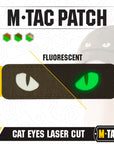 Patch Cat Eyes Laser Cut