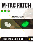 Aufnäher Cat Eyes Laser Cut