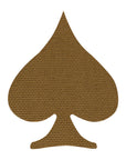 Patch Spades Laser Cut