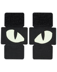 Patch Tigeraugen Laserschnitt (Paar)