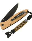 Knife Lanyard Loopy Snake Skull