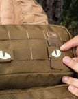 Patch Tigeraugen Laserschnitt (Paar)