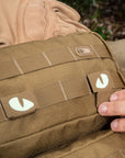 Patch Tigeraugen Laserschnitt (Paar)