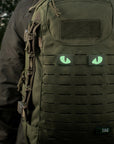 Patch Tigeraugen Laserschnitt (Paar)