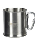 BECHER MIT KARABINER AUS EDELSTAHL