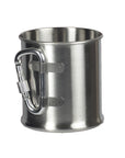 BECHER MIT KARABINER AUS EDELSTAHL