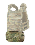 Rückenschutz für ballistische Einlagen X-Large für Cuirass QRS